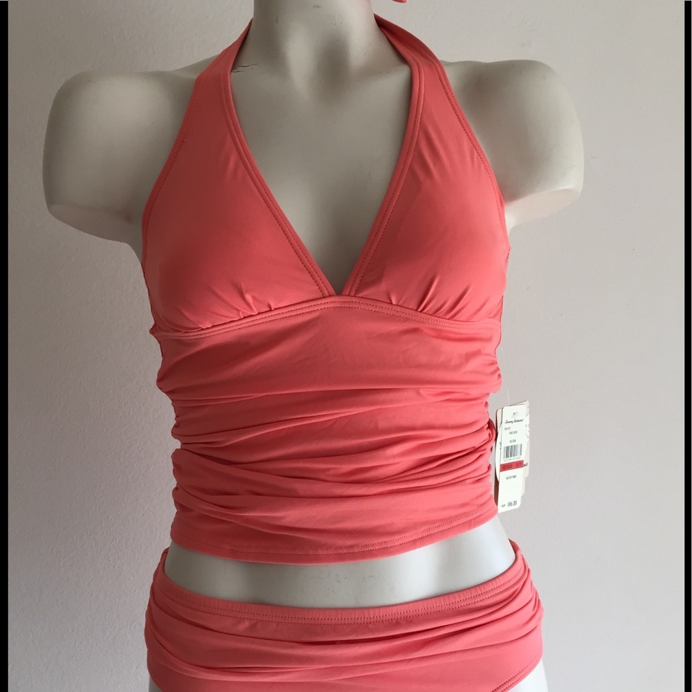 New Tommy Bahama swimsuit XS NWT $150 Peach